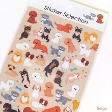 Carica l'immagine nel visualizzatore di Gallery, Sticker selection "lots of dogs" sticker from Japan<GAIA>