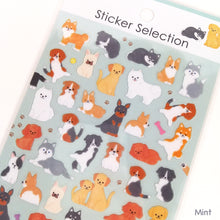 Carica l'immagine nel visualizzatore di Gallery, Sticker selection "lots of dogs" sticker from Japan<GAIA>