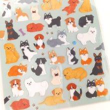Carica l'immagine nel visualizzatore di Gallery, Sticker selection "lots of dogs" sticker from Japan<GAIA>