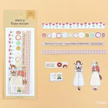 Load image into Gallery viewer, merry flake sticker from Japan<GAIA>
