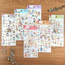 Lade das Bild in den Galerie-Viewer, toi et moi sticker from Japan<Daiso>