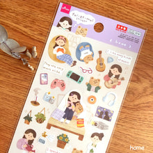 Lade das Bild in den Galerie-Viewer, toi et moi sticker from Japan<Daiso>