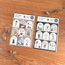 Load image into Gallery viewer, Message Sticker -Arch Window- from Japan By GAIA