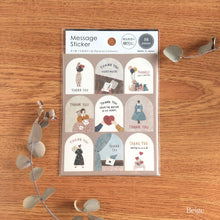 Load image into Gallery viewer, Message Sticker -Arch Window- from Japan By GAIA