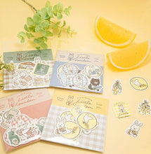 Charger l'image dans la galerie, Limited edition Washi Flake sticker "Little Garden" by Furukwashiko from Japan