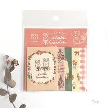 Charger l'image dans la galerie, Limited edition Deco Seal, sheet sticker"Little Garden" by Frukawashiko from Japan