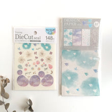 Carica l'immagine nel visualizzatore di Gallery, Tracing Die Cut seal , tracing sticker "Clear Day" from Japan by Kyowa