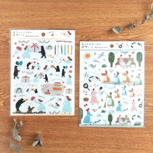 Carica l'immagine nel visualizzatore di Gallery, Clear sticker "Birthday/ An ordinary day"-Necktie- by Hyogensha