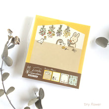 Lade das Bild in den Galerie-Viewer, Limited edition Memo Pads "Little Garden" by Frukawashiko from Japan