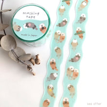 Charger l'image dans la galerie, Die cut washi tape -hana brown/komichi-