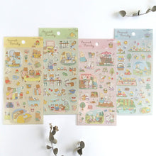 Load image into Gallery viewer, Animal Family sticker from Japan<GAIA>