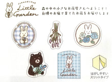Charger l'image dans la galerie, Limited edition Washi Flake sticker "Little Garden" by Furukwashiko from Japan
