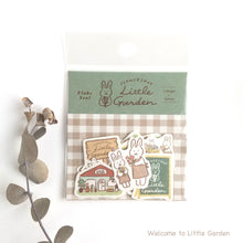 Charger l'image dans la galerie, Limited edition Washi Flake sticker "Little Garden" by Furukwashiko from Japan