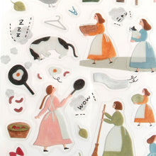 Carica l'immagine nel visualizzatore di Gallery, Clear sticker "Birthday/ An ordinary day"-Necktie- by Hyogensha