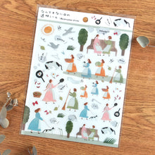 Carica l'immagine nel visualizzatore di Gallery, Clear sticker "Birthday/ An ordinary day"-Necktie- by Hyogensha