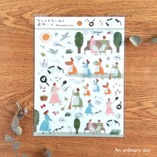 Carica l'immagine nel visualizzatore di Gallery, Clear sticker "Birthday/ An ordinary day"-Necktie- by Hyogensha