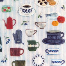 Load image into Gallery viewer, Clear sticker "Kitchen/birds song × deer dream"-Midori Asano- by Hyogensha