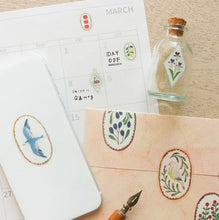 Load image into Gallery viewer, Clear sticker "Kitchen/birds song × deer dream"-Midori Asano- by Hyogensha