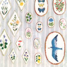 Load image into Gallery viewer, Clear sticker "Kitchen/birds song × deer dream"-Midori Asano- by Hyogensha