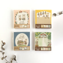 Lade das Bild in den Galerie-Viewer, Limited edition Memo Pads "Little Garden" by Frukawashiko from Japan