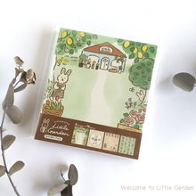 Lade das Bild in den Galerie-Viewer, Limited edition Memo Pads "Little Garden" by Frukawashiko from Japan