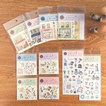 Lade das Bild in den Galerie-Viewer, Clear Seal Sheet "Strolling around Paris" by Furukawashiko