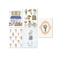 Lade das Bild in den Galerie-Viewer, Deco Seal "Strolling around Paris" sheet sticker by Frukawashiko