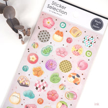 Load image into Gallery viewer, Sticker Selection "Transparent Japanese sweets " from Japan GAIA