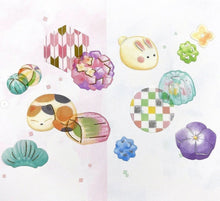 Load image into Gallery viewer, Sticker Selection "Transparent Japanese sweets " from Japan GAIA