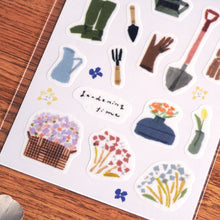Load image into Gallery viewer, Miki Tamura washi tape sticker "Gardentime/Parlor" from Japan