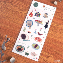 Load image into Gallery viewer, Miki Tamura washi tape sticker "Gardentime/Parlor" from Japan