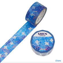 Load image into Gallery viewer, Marin Life washi tape Gold foil masking tape from Japan