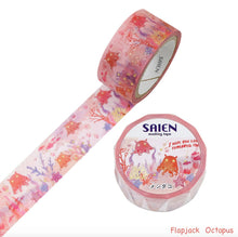 Load image into Gallery viewer, Marin Life washi tape Gold foil masking tape from Japan