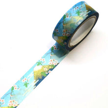 Load image into Gallery viewer, Gold foil Masking tape "Mt. Fuji" washi tape from Japan