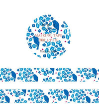 Lade das Bild in den Galerie-Viewer, Masking tape Washi tape"Leaf sound/Drop color" by Seitousha from Japan
