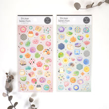 Load image into Gallery viewer, Sticker Selection "Transparent Japanese sweets " from Japan GAIA