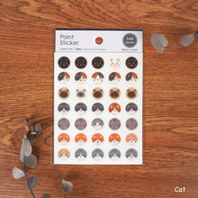 Charger l'image dans la galerie, Point Sticker -Date- "Dog/Cat" washi sticker from Japan by GAIA