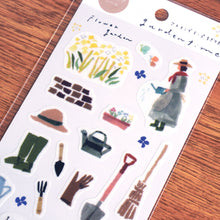 Load image into Gallery viewer, Miki Tamura washi tape sticker "Gardentime/Parlor" from Japan