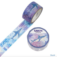 Load image into Gallery viewer, Marin Life washi tape Gold foil masking tape from Japan