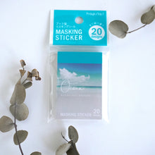 Charger l'image dans la galerie, Book style masking sticker -Ocean-