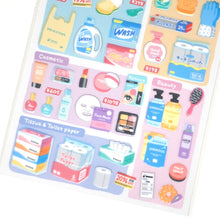 Charger l'image dans la galerie, Sticker selection "miniature" -supermarket / drugstores- from Japan by GAIA