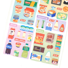Charger l'image dans la galerie, Sticker selection "miniature" -supermarket / drugstores- from Japan by GAIA