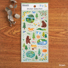 Charger l'image dans la galerie, Sticker Selection "Pleasant Forest" from Japan GAIA