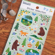 Charger l'image dans la galerie, Sticker Selection "Pleasant Forest" from Japan GAIA