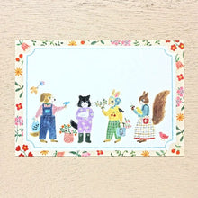 Charger l'image dans la galerie, Aiko Fukawa Post card set -Little fluffy friends-