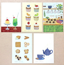 Lade das Bild in den Galerie-Viewer, Midori Asano Post card set -Three O'clock-