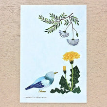 Load image into Gallery viewer, Midori Asano Post card set -Birds-