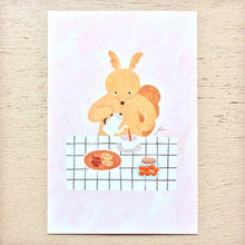 Carica l'immagine nel visualizzatore di Gallery, Mariko Fukuoka Post card set -TEA TIME-