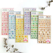 Charger l'image dans la galerie, chocotto seal "chocotto 10th anniversary" mini sticker from Japan by GAIA