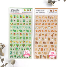 Charger l'image dans la galerie, chocotto seal "chocotto 10th anniversary" mini sticker from Japan by GAIA